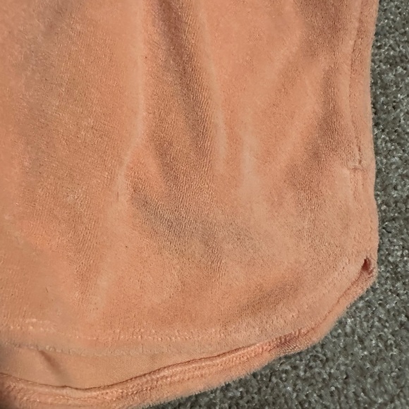Victoria’s Secret On Point Peach Terrycloth Shorts Women’s Size Small Loungewear - Picture 7 of 11